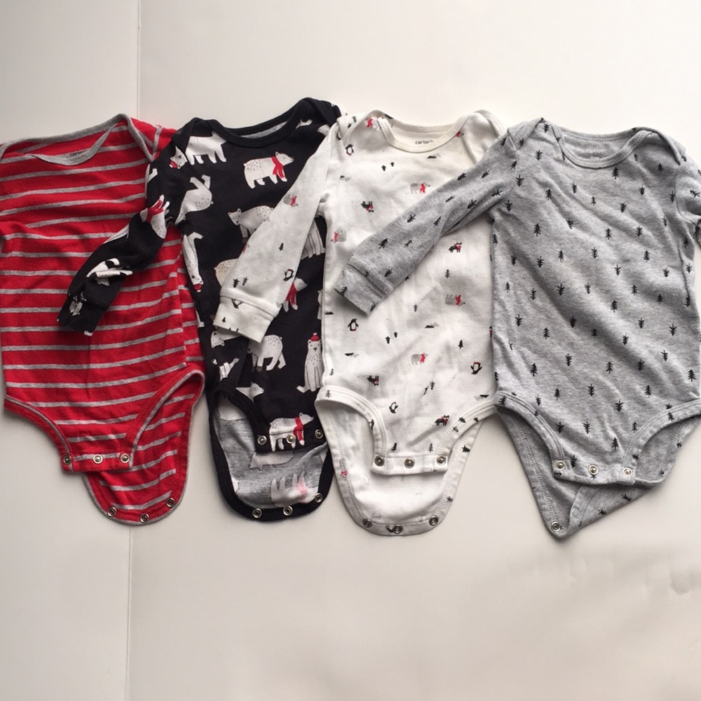 Carter’s long sleeve onesies